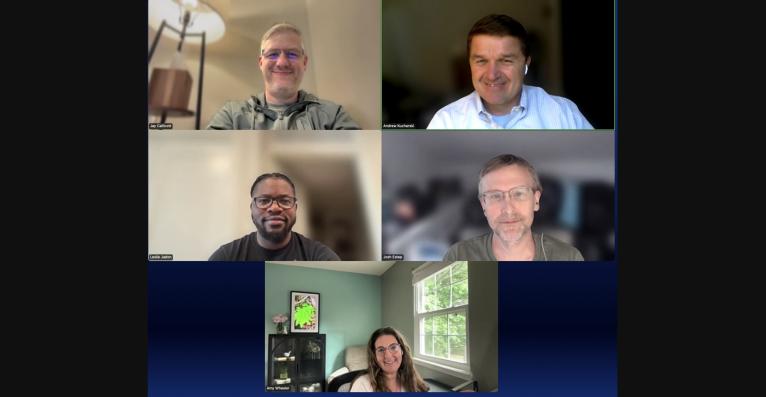 civic ai team people on a zoom call